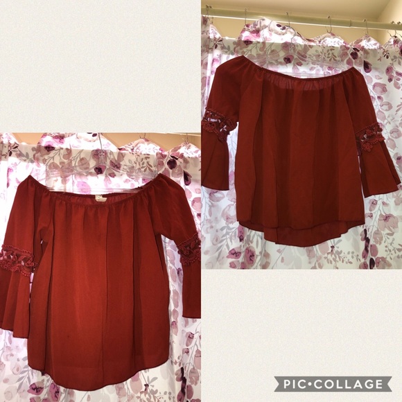 cute off the shoulders top - Picture 1 of 2